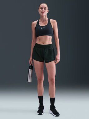 Nike Dri Fit Running Short with Built in Liner Size Small Black